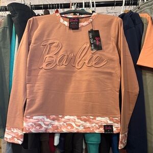 Barbie Tan Sweater with Camo Accents
